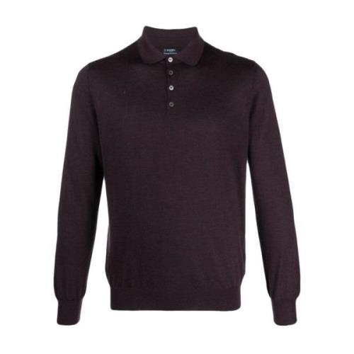 Luksus Cashmere Silke Polo Skjorte