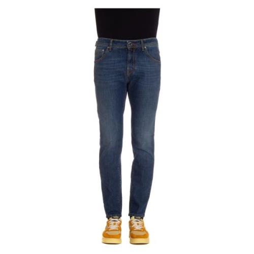 Luksuriøse Slim-Fit Denim Jeans