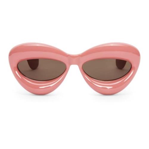 Støvete Rosa Cat-Eye Solbriller