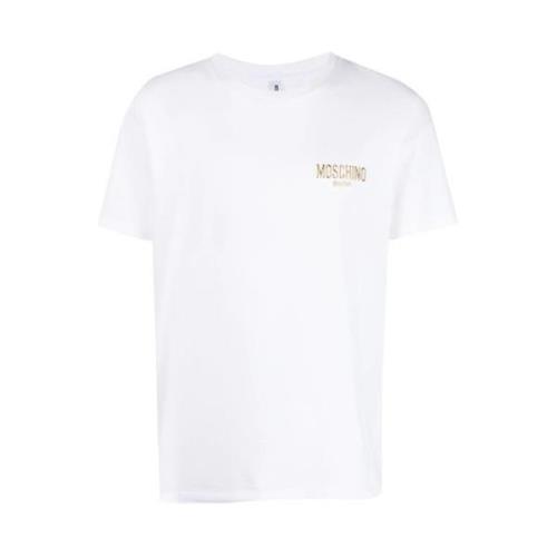 Hvit Casual T-skjorte for Menn