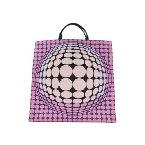 Optisk Print Shopper Bag - Vasarely Kolleksjon