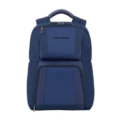 Blå Bucket Bag Ryggsekk med iPad-lomme