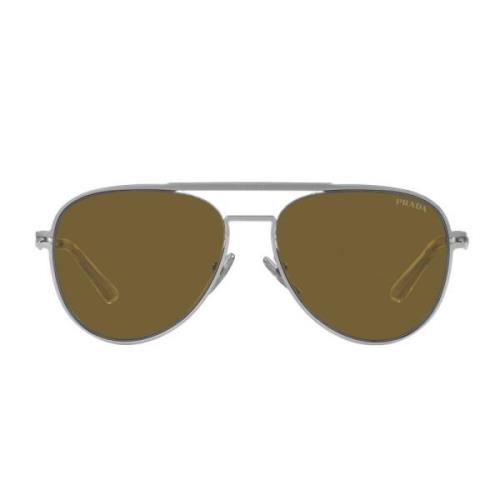 Metall Pilot Solbriller med Unik Stil