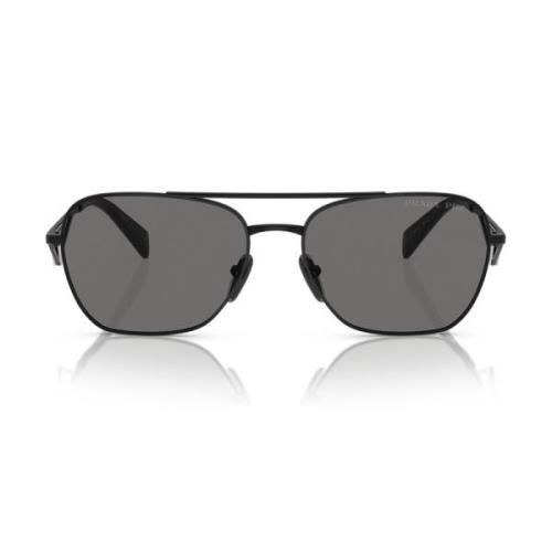 Dame Prada solbriller med polariserte mørkegrå linser