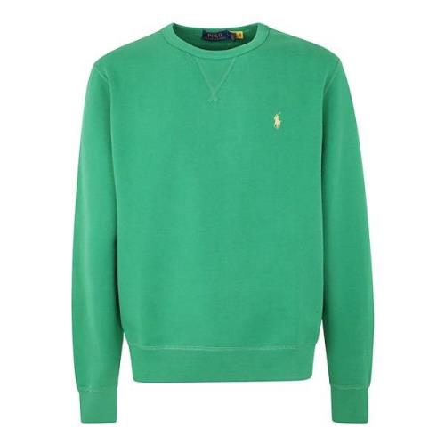 Grønn Sweatshirt - Regular Fit - Kaldt Vær - 60% Bomull - 40% Polyeste...