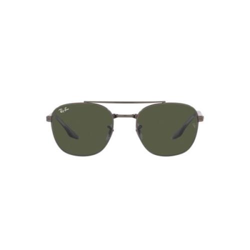 RB 3688 Gunmetal Grønne Solbriller