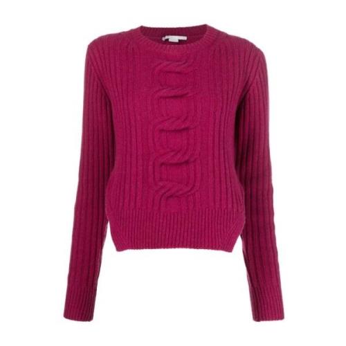 Stilige Fuchsia Sweaters for Kvinner