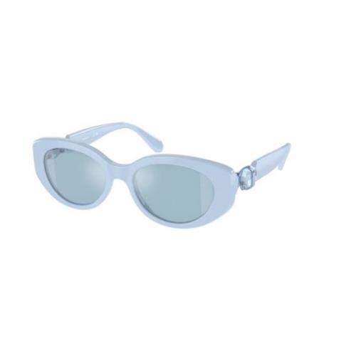 Blå Speil Solbriller