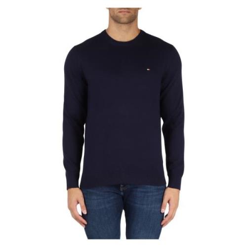 Bomull og Cashmere Crewneck Sweater