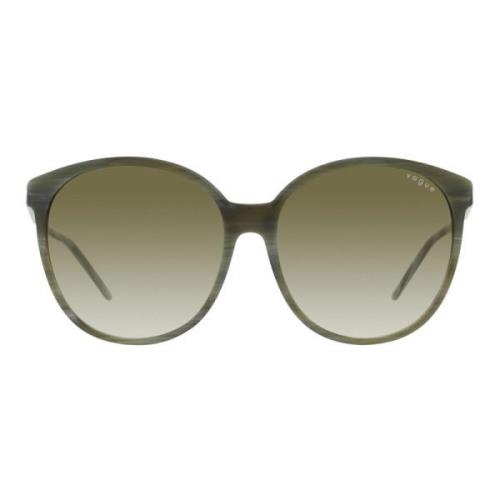 Phantos Grønne Solbriller med Lysegrønne Linser