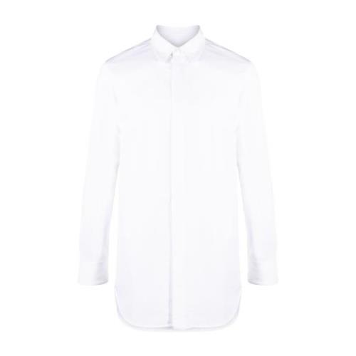 Hvit Skjorte med Myk Passform