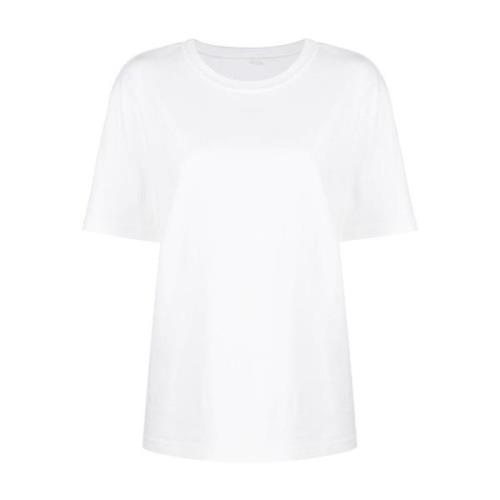 Hvite skjorter med puff-logo