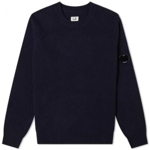 Klassisk Crew Neck Lammeull Strikkegenser