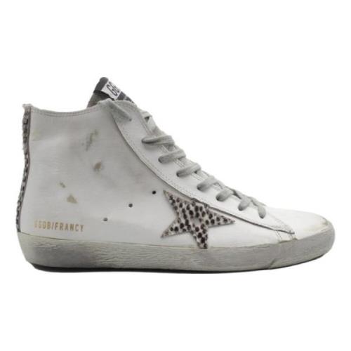 Hvite Piton Sneakers for Kvinner