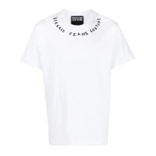 Herre hvit logo T-skjorte - Xxxl
