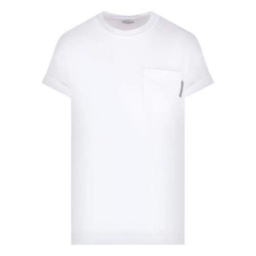 Hvite T-skjorter og Polos med Korte Ermer