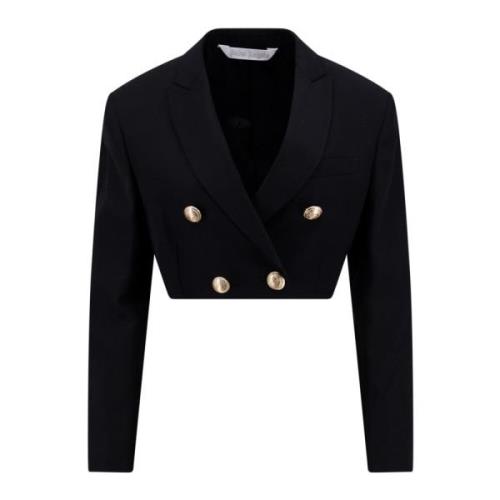 Svart Dobbeltspent Blazer, Aw23