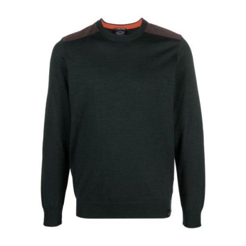 Ullstrikket Crew Neck Genser