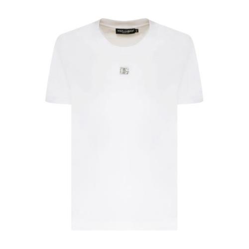 Hvite T-skjorter og Polos fra D&G
