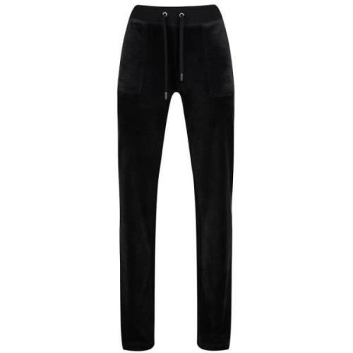 Black Juicy Couture Del Ray Classic Pocket Bukser Jeans