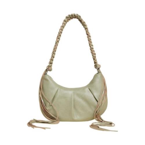 Slouchy Cocoon Big Bag med Tassel Trims