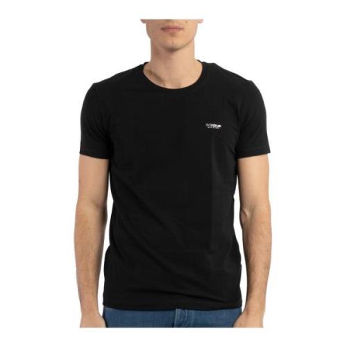 Slim Crew-neck Logo Print T-shirt