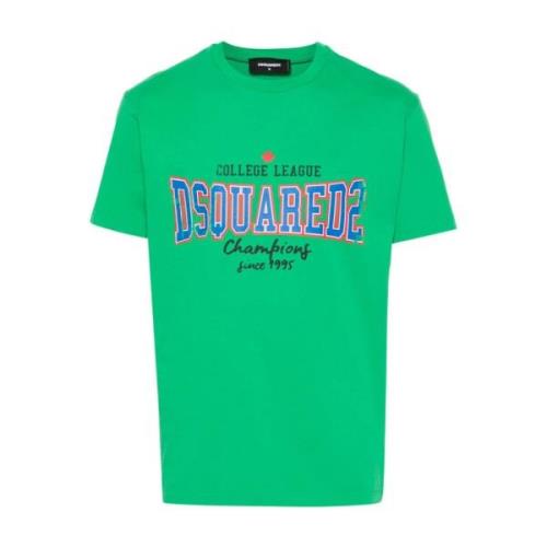 Smaragdgrønn College League T-skjorte