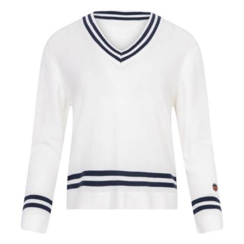 Tova Sweater - Ecru/Marine