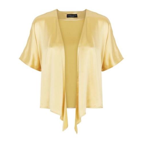 Yellow Sand Slip - Farida - Pale Yellow Bluser & Skjorter