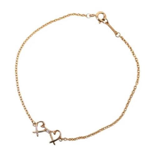 Pre-owned Gold Rose Gold Tiffany & Co. armband