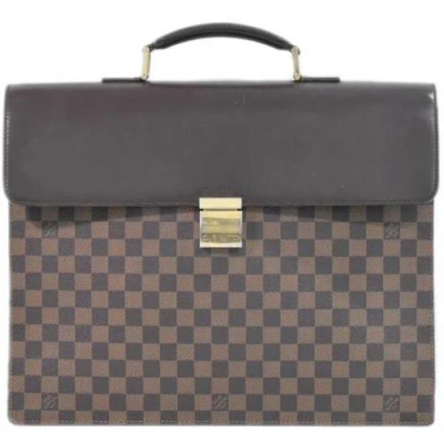 Pre-owned Canvas briefcases