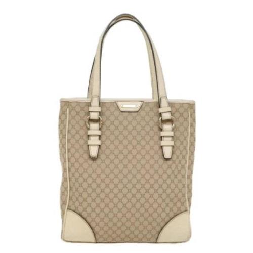 Pre-owned Beige Canvas Celine Tote