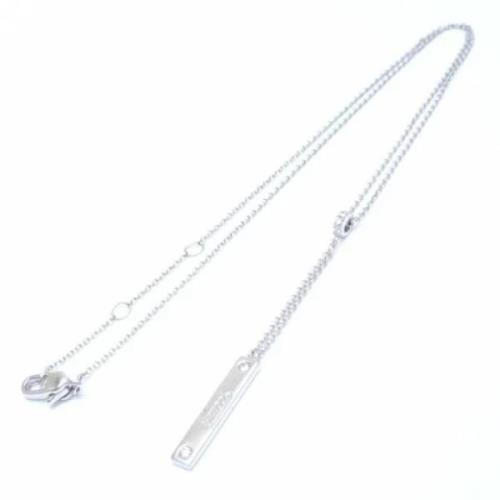 Pre-owned White Gold necklaces