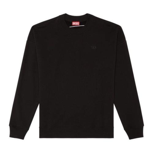 Sweatshirt med logo broderi