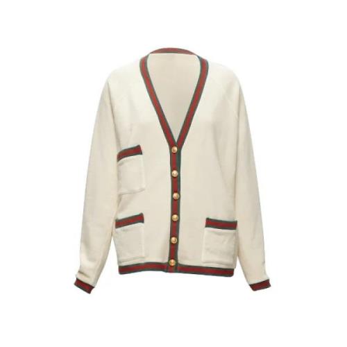 Pre-owned Naken bomull Gucci Cardigan
