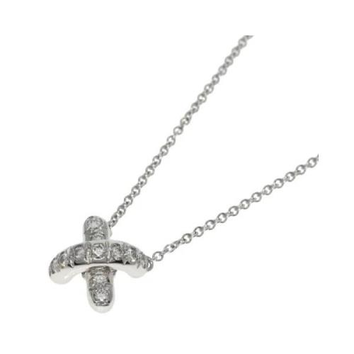 Pre-owned Platinum necklaces