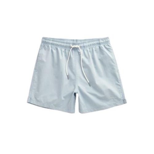 Blå Gant Sunfaded Swim Shorts Shorts