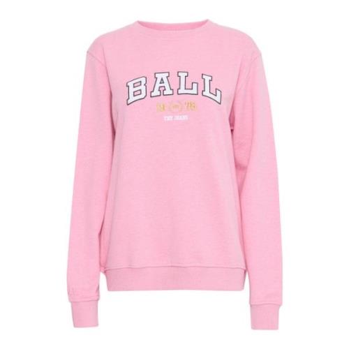 L. Taylor Pink Melange Sweatshirt