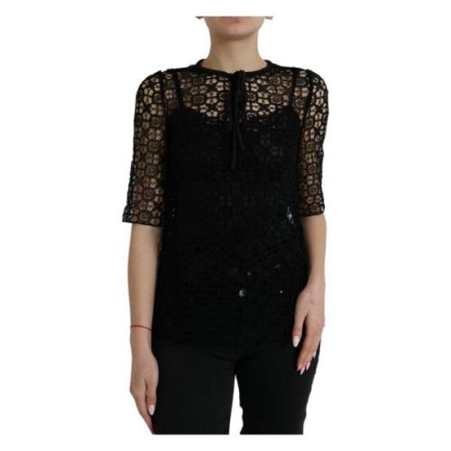 Blomsterblonde Bluse Topp