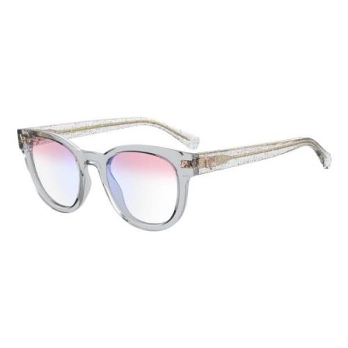 Glitter Grey/Pink Blue Light Eyewear Frames