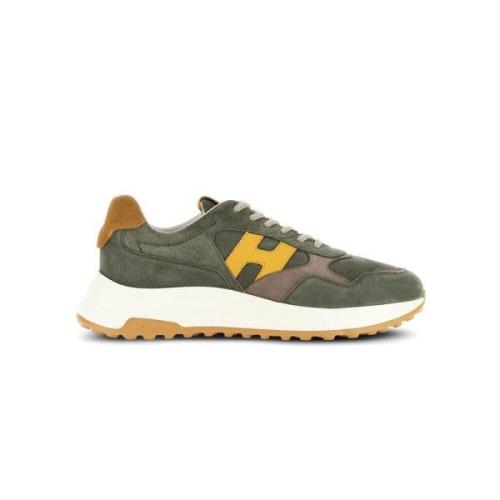 Hyperlight Semskede Sneakers i Khaki