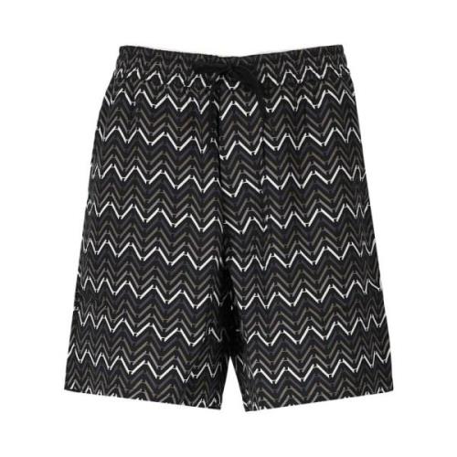 Multifargede Bermuda Shorts