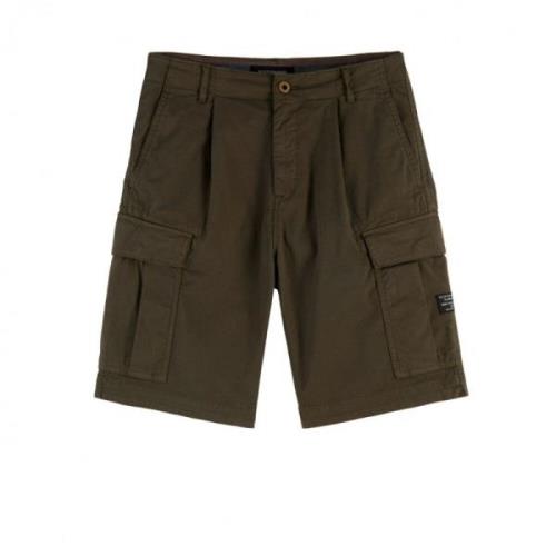 Grønne Cargo Shorts for Menn