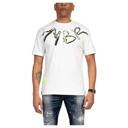 Scribble Tee i Off-white