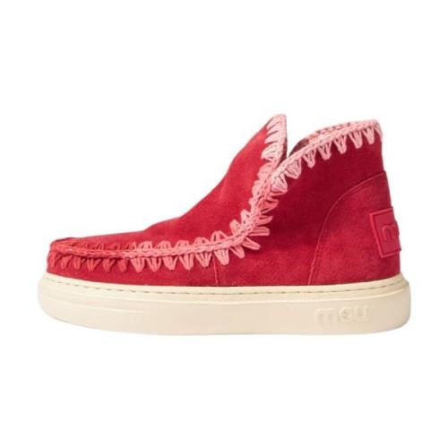Vintage Stitch Sneaker Rød