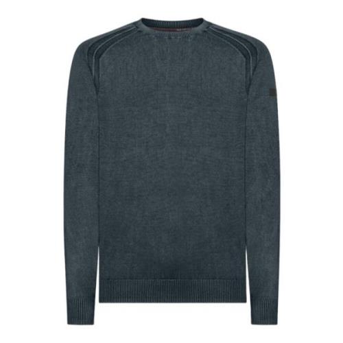 Blå Sweater Samling