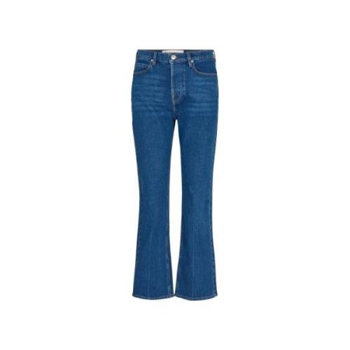 High-Waisted Marston Jeans med Flared Hem