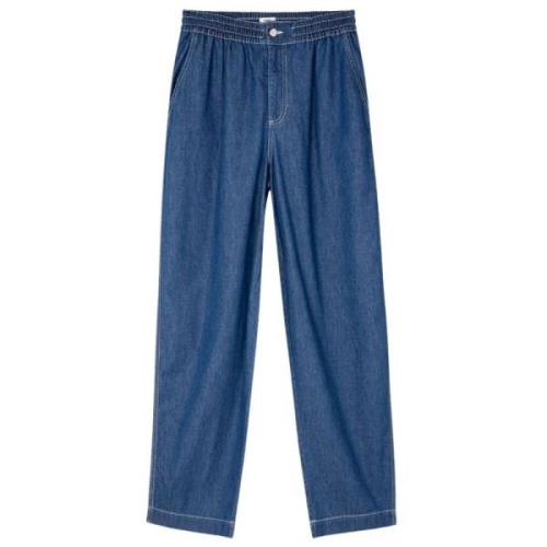 Denim Temper Jeans i Myk Denim - Blå