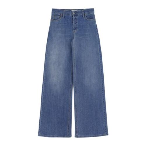 Blå Anne Lang Denim Jeans