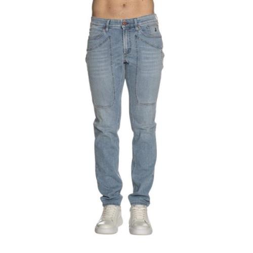 Lys Blå Denim Jeans